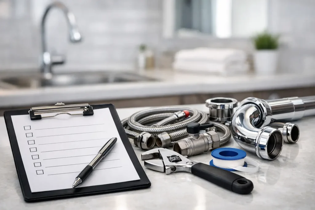 Home Plumbing Maintenance Checklist
