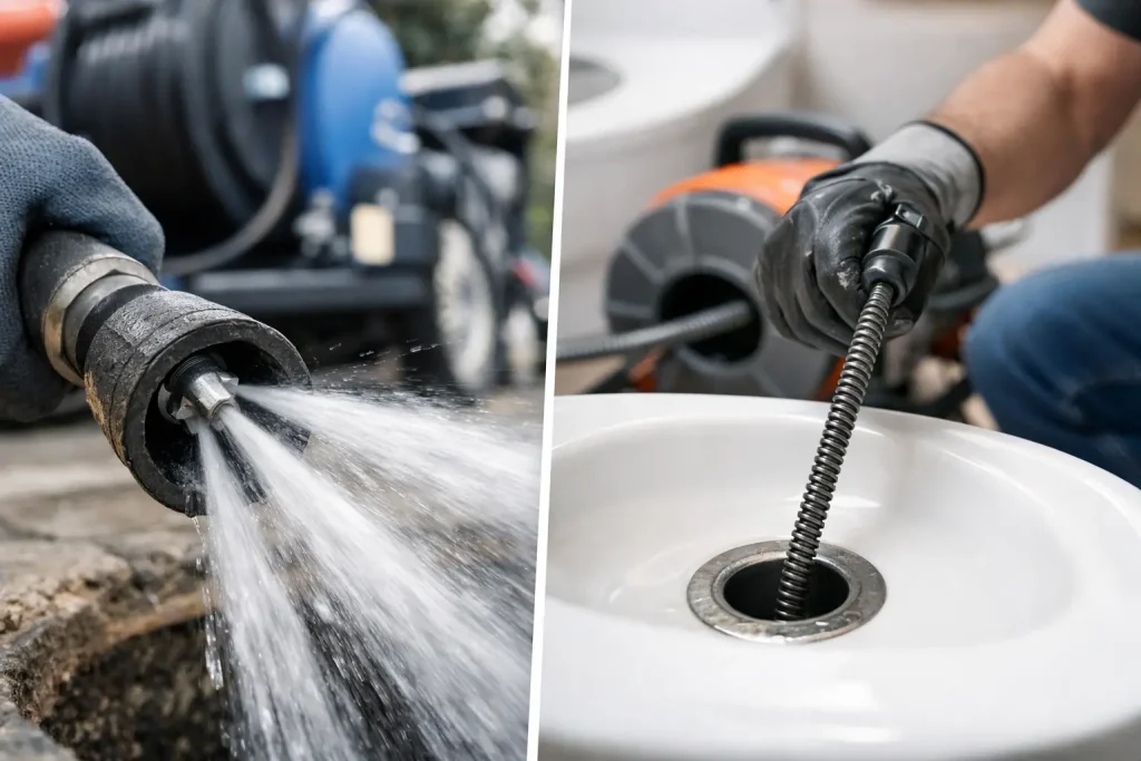 Hydro Jetting vs Snaking: Which Works?