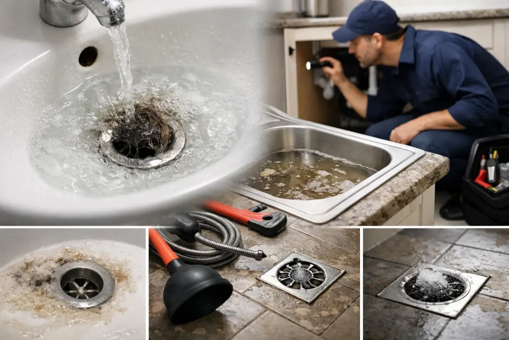 10 Best Signs You Need Drain Service at Home