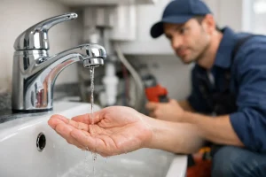 When to Call a Low Water Pressure Plumber