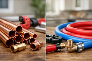Copper Pipes vs PEX for San Antonio Homes