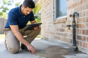 A Home Slab Leak Case Study in San Antonio