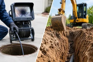 Sewer Camera Versus Excavation: Which One?